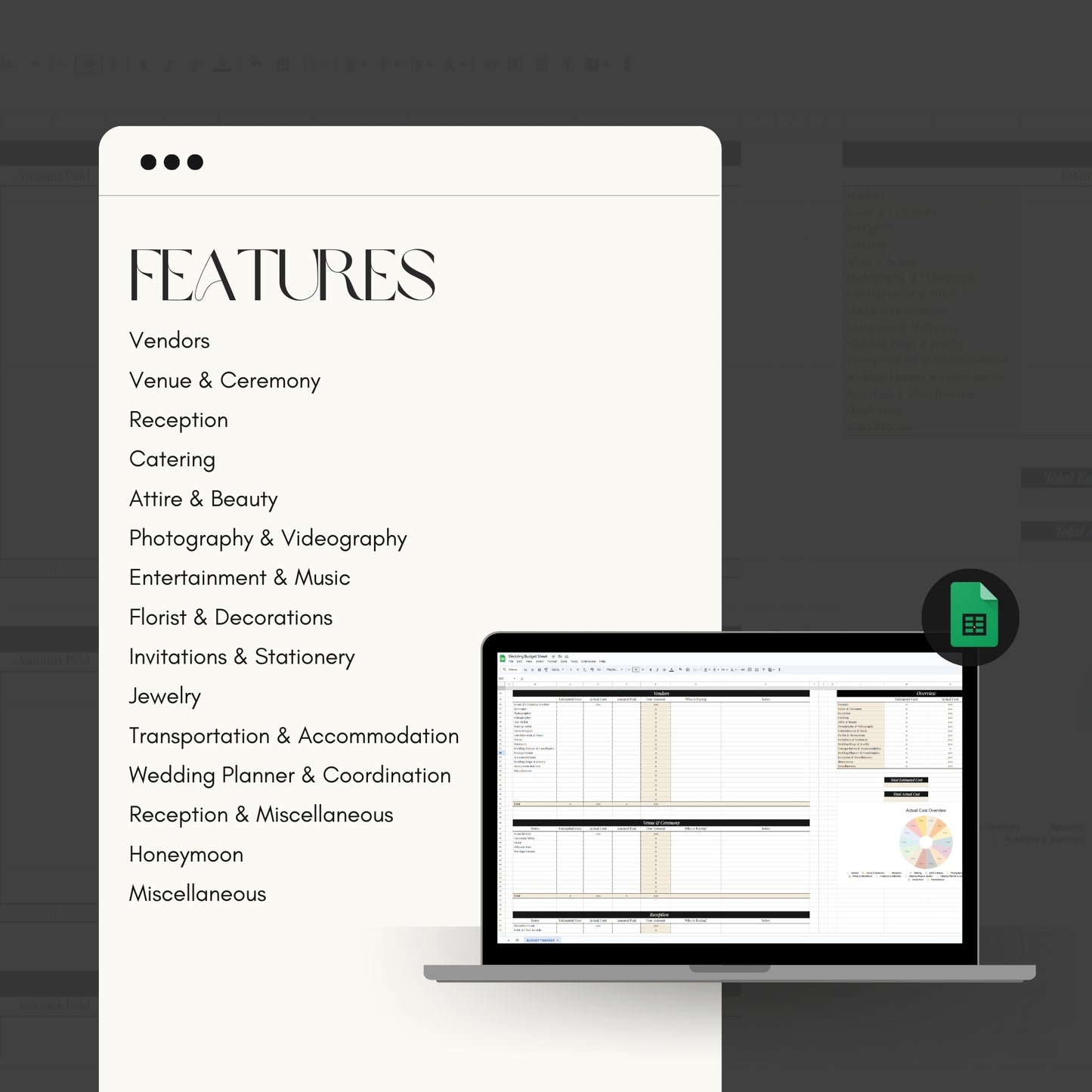 Budget OS — The Ultimate DIY Wedding Planning Bundle