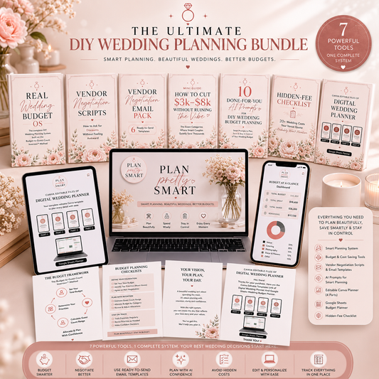 Budget OS — The Ultimate DIY Wedding Planning Bundle